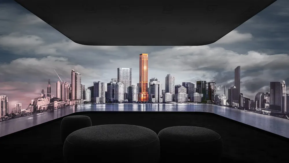 REAL-ESTATE-888_BRICKELL_MIAMI_SALES_GALLERY- Immersion Room - Credit Kris Tamburellojpg